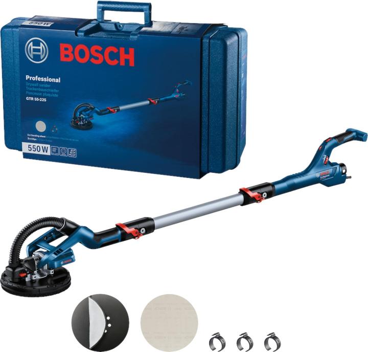 Produktbild Bosch Professional Trockenbauschleifer GTR 55-225 Professional (Exzenterschleifer, 550 W)