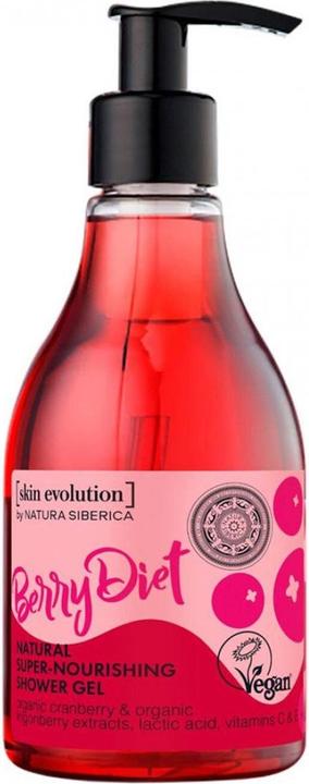 Actual product image Natura Siberica Skin Evolution Super Nutritive Berry Diet Bath Gel 260ml (260 ml)