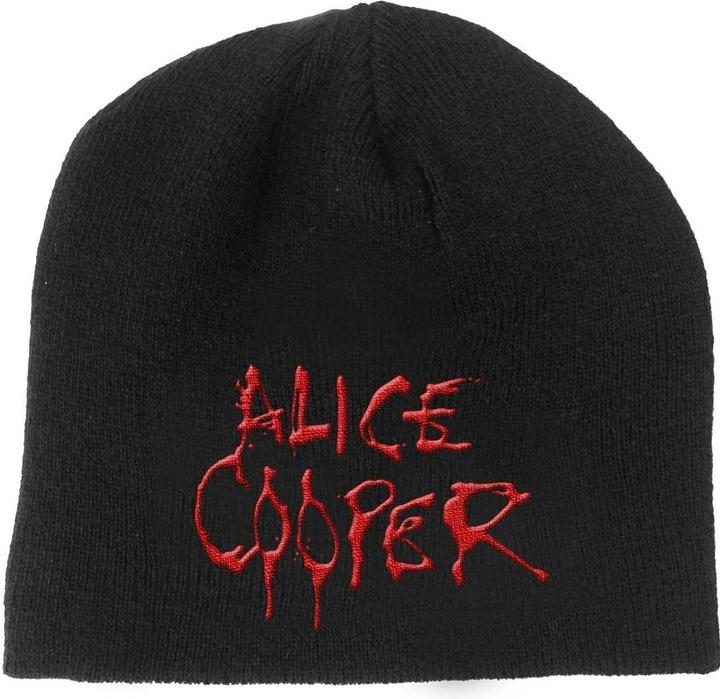 Immagine prodotto Alice Cooper Cappello a Cuffia Logo Gocciolante Adulto Unisex (Taglia unica)