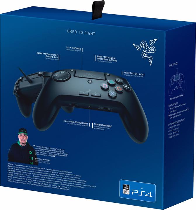 Immagine prodotto Razer Bastone Arcade Raion (PS4)