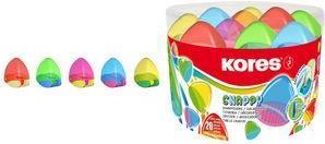 Actual product image Kores Design pencil sharpener with 1 hole