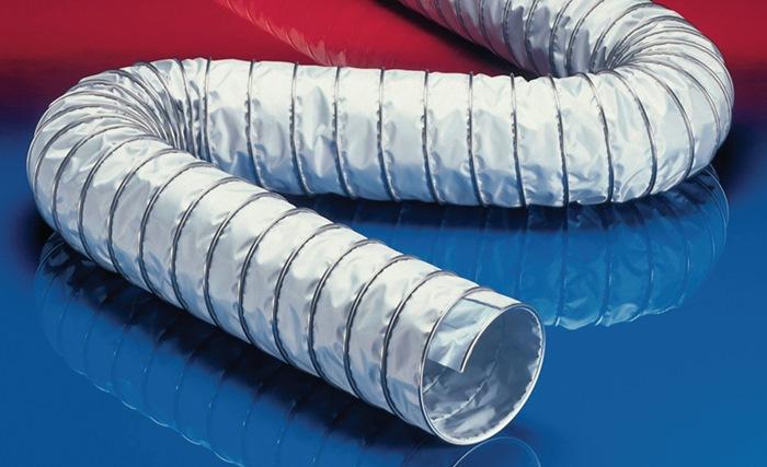 Image du produit Norres Tuyau d'aspiration et de soufflage CP PTFE GLASS-INOX 471 178-180 mm 192,00 mm 6 m