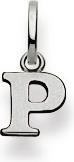 Immagine prodotto Natsumi Schmuck Ciondolo Lettera P in oro bianco 18K/750 (Oro bianco 750/18 K)
