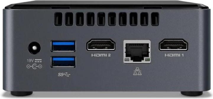 Actual product image Intel NUC NUC7CJYHN without audio codec (Intel Celeron J4025)