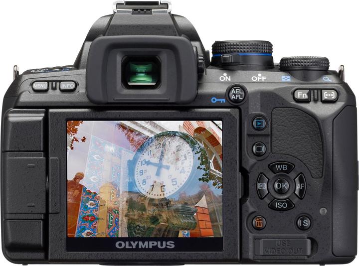 Actual product image Olympus E-620, DSLR, 12 Mpixel, body incl. HLD-5 grip (12.30 Mpx)