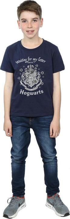 Produktbild Jungen warten auf meinen Brief Hogwarts TShirt aus Baumwolle (152, 158)