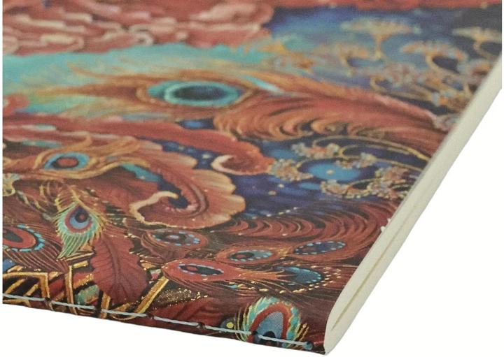 Immagine prodotto Paperblanks Taccuino Birds of Fortune A6, a righe, blu / rosso (A6, Righe, Copertina morbida)