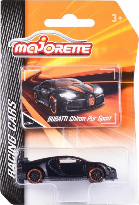 Productafbeelding Majorette Race Bugatti Chiron Pure Sport, zwart