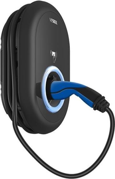 Productafbeelding Vestel EVC04 (Type 2, 11 kW, 16 A, Hardwired)