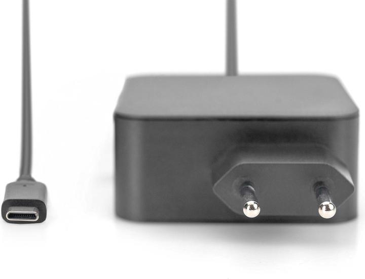 Produktbild Digitus Notebook-Ladegerät USB-C Netzteil 65W PD3.0 DA-10071 1,2 m, Schwarz (65 W)