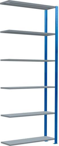 Stecksystem Anbauregal MULTIplus250 mit Kreuzstrebe