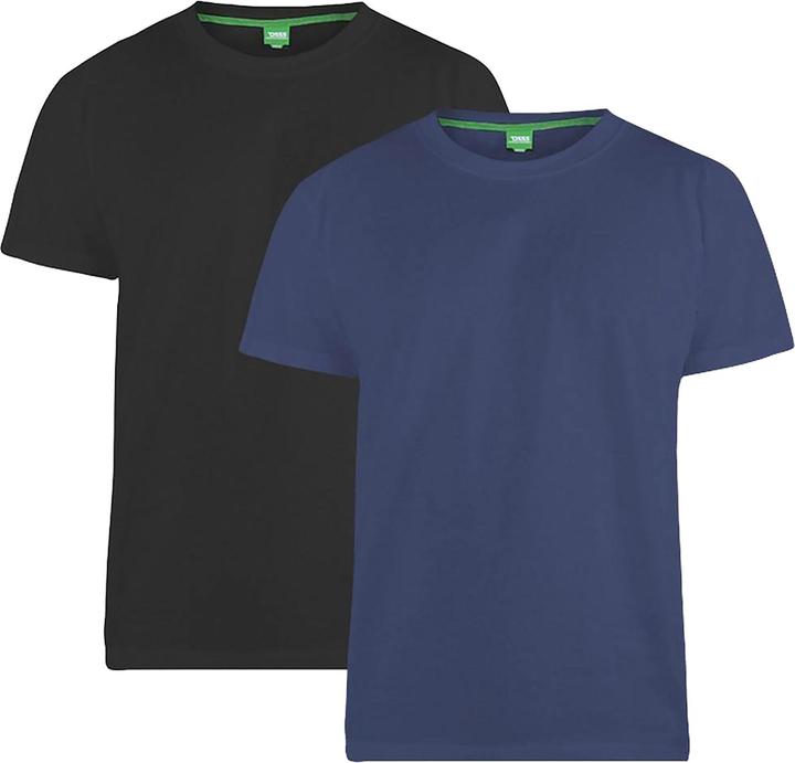 DUKE TShirt Fenton D555 Kingsize Rundhalsausschnitt 2erPackung