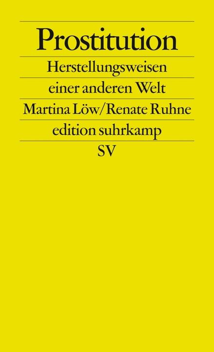 Immagine prodotto Prostitution (Tedesco, Martina Löw, 2011)