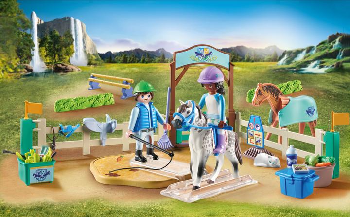 Image du produit Playmobil École d'équitation moderne (71637, Playmobil Chevaux de la cascade)