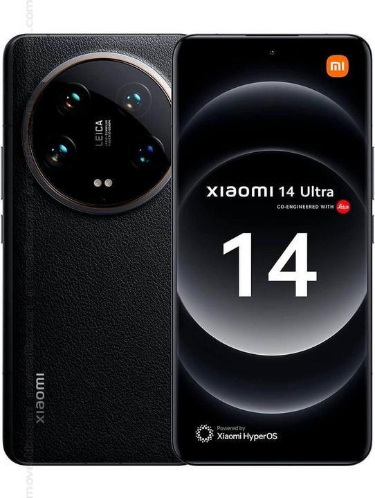 Xiaomi 14 Ultra (512 GB, Black, 6.70", Dual SIM, 50 Mpx, 5G)