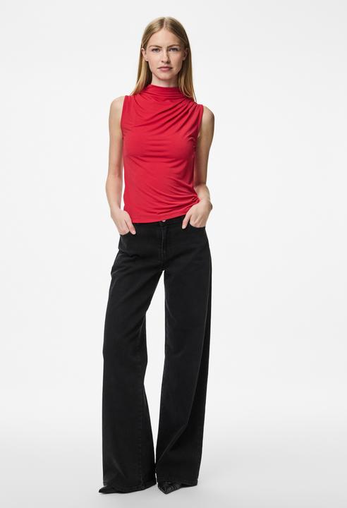 Actual product image Pieces Pcmadison Sl Draped Top Jrs Noos Bc (S)