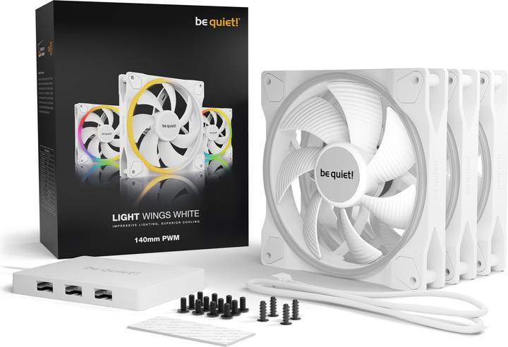 Image du produit be quiet! Light Wings (140 mm, 3 x)