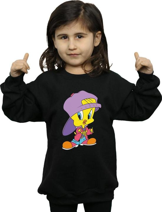 Immagine prodotto Looney Tunes Tweety Pie Hip Hop Felpa Ragazze (128)