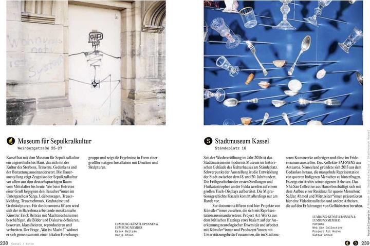 Actual product image documenta fifteen Handbuch (German, Ruangrupa, 2022)