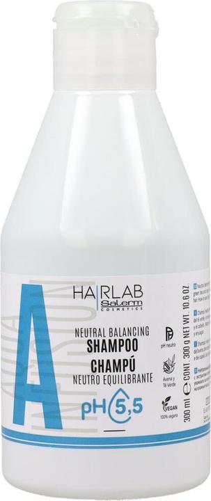 Image du produit Salerm Hair Lab Neutral Balancing Dermoprotector Shampoo 1200ml pH-Neutral with Vitamins B and C Moi (300 ml, Shampoing liquide)
