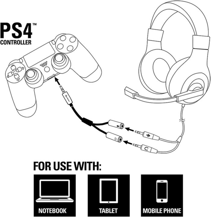 Image du produit Sharkoon PMP35 (0.12 m, Jack 3,5 mm (AUX))