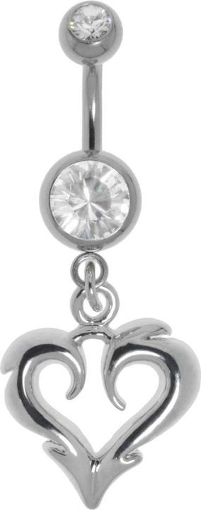 Bijouteria Bauchpiercing (Edelstahl, Kristall, Messing)