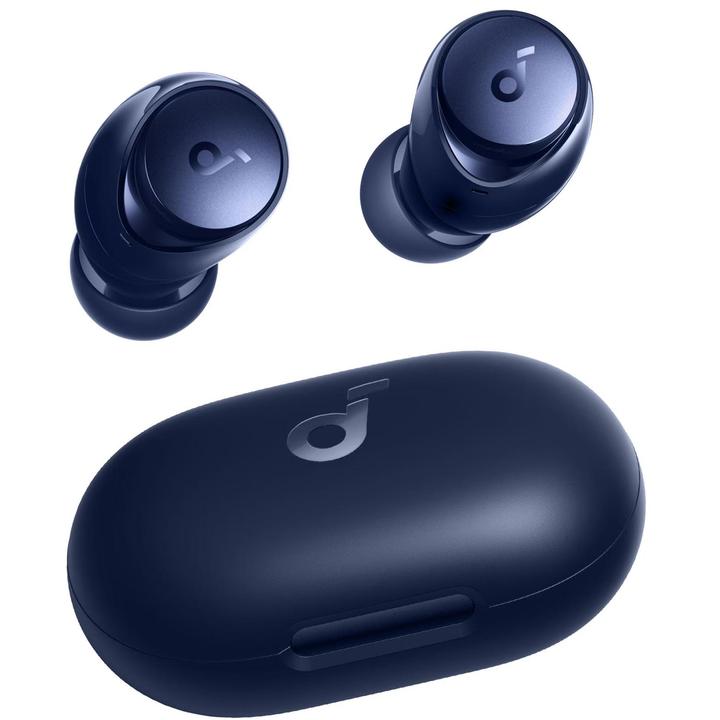 Produktbild soundcore Space A40 v2 Headphones Blue (ANC, 50 h, Kabellos)