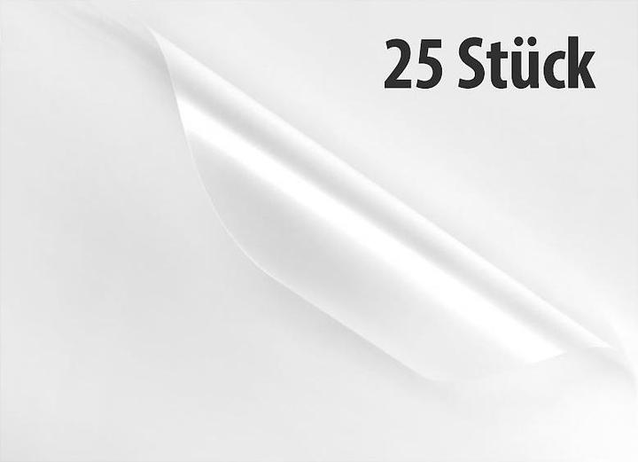 Actual product image General Office 25 business card laminating pockets, thickness 125mic (60 x 95 mm, 25 Piece, 125 µm)