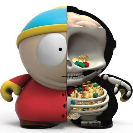 Immagine prodotto Kidrobot South Park: Tesoro Cartman, figura artistica anatomica da 8 pollici
