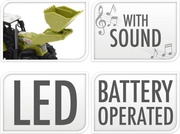 Actual product image Tractor with light and sound, 11cm