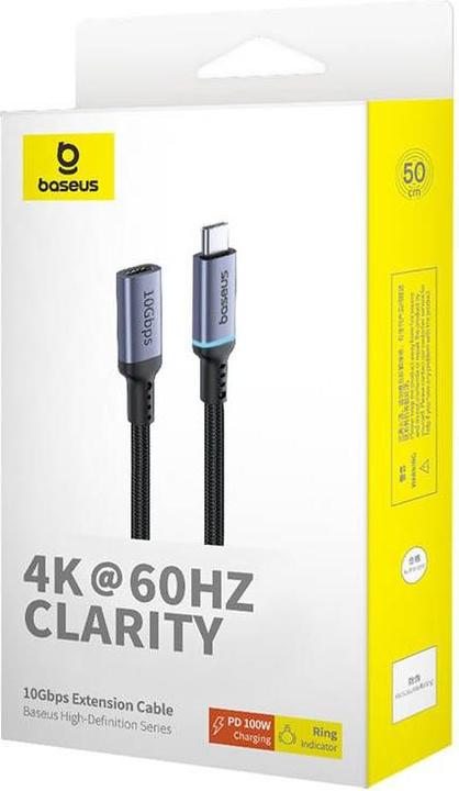 Actual product image Baseus USB C - USB C (0.50 m, USB 3.2 Gen 1)