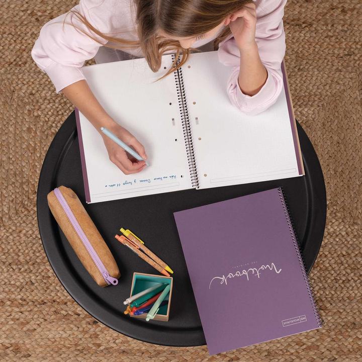 Actual product image Miquelrius Emotions Notebook (A4, Checked, Hardcover)