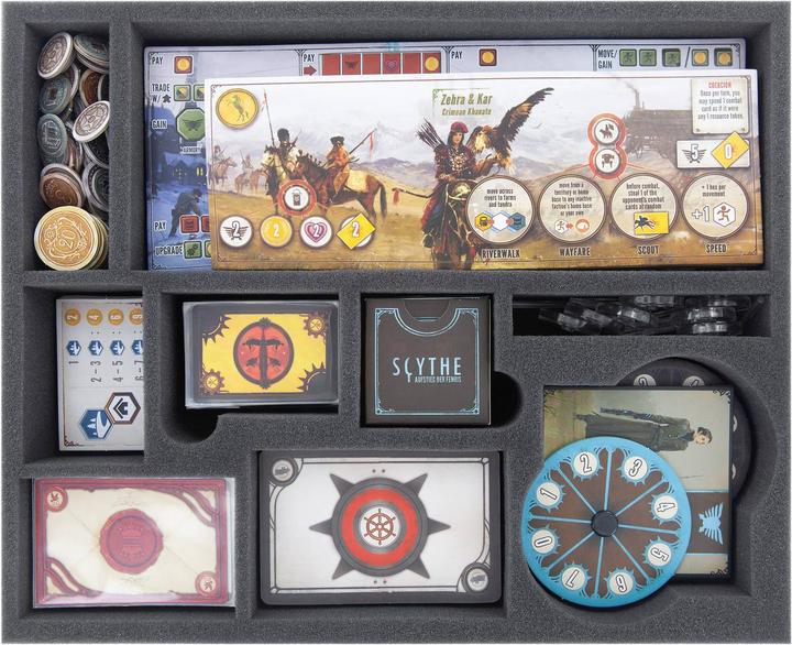 Produktbild Feldherr AV02SET - Schaumstoff-Set für Scythe: Legendary Box, Brettspielbox (Kunststoff)
