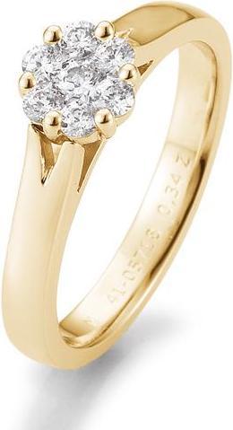 Immagine prodotto Breuning Anello di fidanzamento con fiore (52, 585/14 K Oro)
