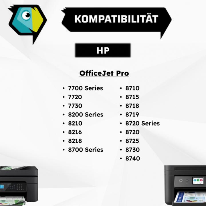 Immagine prodotto Inkadoo Inchiostro compatibile per HP F6U13AE / 953 OfficeJet Pro 7700, 7720, 7730, 8200, 8700, 8720 (M)