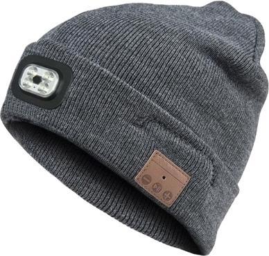 Produktbild DVA Electric Blue Electric LED Beanie - Mit Bluetooth-Headset, Lieferung inkl. Sicherheitsweste