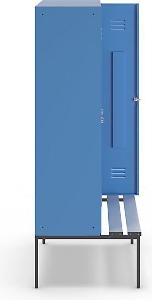 Immagine prodotto Wolf Armadietto per i vestiti con panca sottostante (120 cm, 214 cm)
