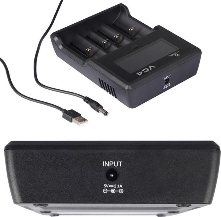Image du produit Fenix Pile CR123A et chargeur rapide (8 pcs, CR123A, 760 mAh, Piles rechargeables + chargeur)