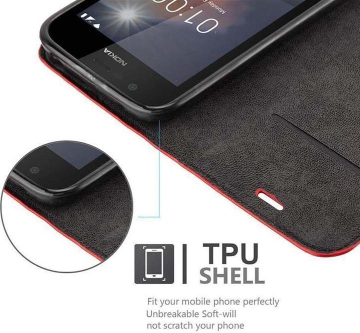 Produktbild Cadorabo Book Invisible Magnet Cover (Nokia 1)