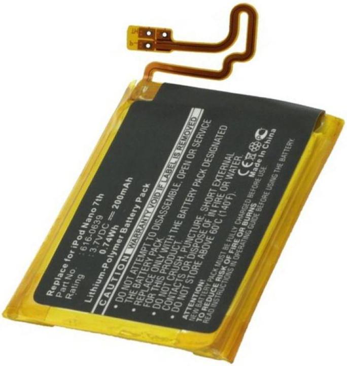 Immagine prodotto AccuCell Batteria Apple Ipod Nano 7, 616-0639, 616-0640