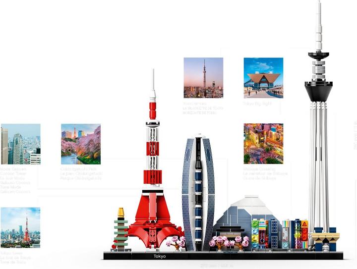 Produktbild LEGO Architecture End-Of-Live Set Tokio - 21051 NEU! Teile 547x (21051)