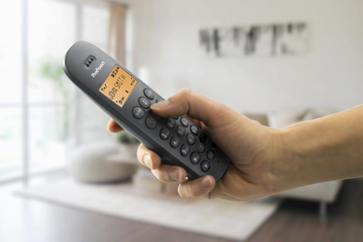 Actual product image Profoon PDX620 - DECT telefoon met 2 handsets, zwart