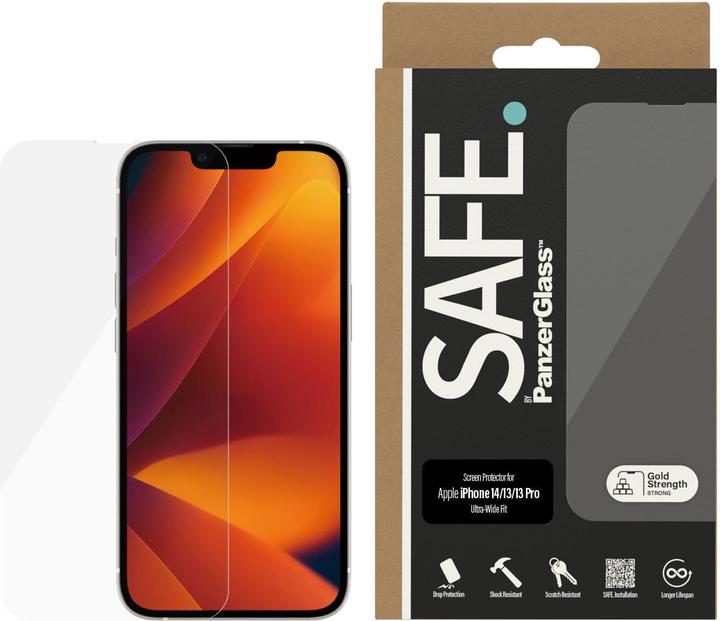 Productafbeelding PanzerGlass Safe. (1 Stuk, Apple iPhone 14, Apple iPhone 13)