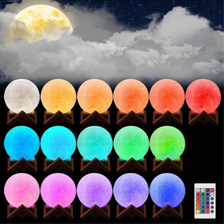 Immagine prodotto Cover-Discount Moonlamp 3D