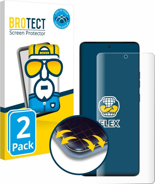 Immagine prodotto BROTECT Full-Screen Pellicola (2 Pezzo/i, Motorola Edge 50)