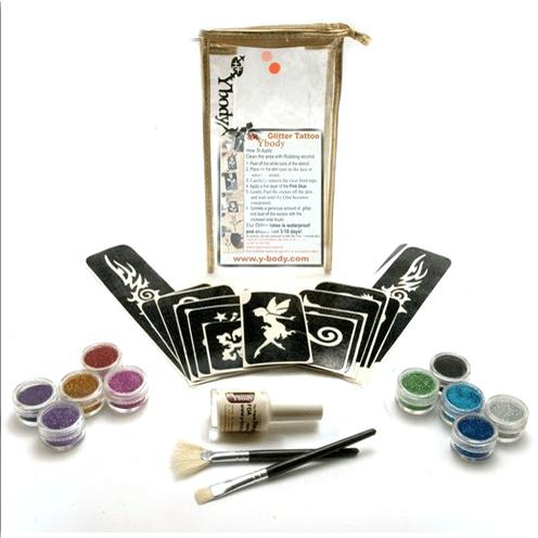 Image du produit Ybody Kit de tatouage scintillant | Big Party
