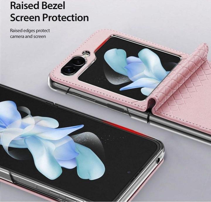 Actual product image Dux Ducis Bril Series Leather Cover (Samsung Galaxy Z Flip5)