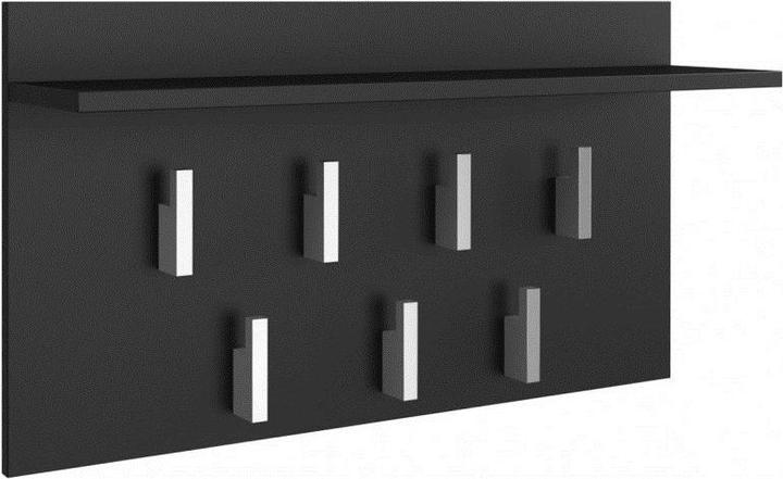 Actual product image Topeshop WIESZAK 2F CZERŃ MAT Coat Hanger (1 x)