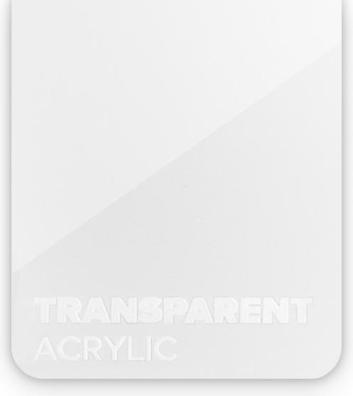 Produktbild flux Acrylglasplatte - Beambox - Transparent (37.50 cm, 40 cm)