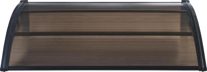 Actual product image En.Casa Canopy Mellerud 120x100 cm black/brown